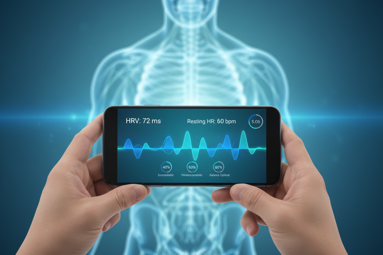 5-Minute HRV Setup: Track Your Nervous System With Just Your Phone | finallyRelief!